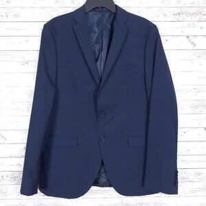 Selected Homme Mens Sport Coat Jacket Sz 42R Navy 221A